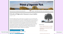 Desktop Screenshot of friendsofedgewater.wordpress.com