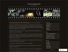 Tablet Screenshot of cmlt214.wordpress.com