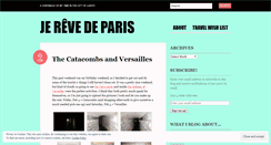 Desktop Screenshot of jerevedeparis.wordpress.com