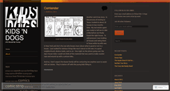 Desktop Screenshot of kidsndogscomic.wordpress.com