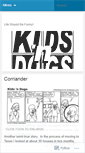 Mobile Screenshot of kidsndogscomic.wordpress.com