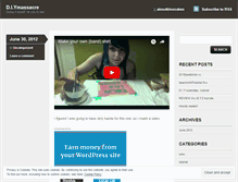 Tablet Screenshot of diymassacre.wordpress.com