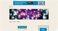 Desktop Screenshot of estrellashine.wordpress.com