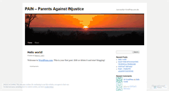 Desktop Screenshot of parentsagainstinjustice.wordpress.com