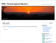 Tablet Screenshot of parentsagainstinjustice.wordpress.com