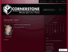 Tablet Screenshot of csgrove.wordpress.com