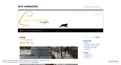 Desktop Screenshot of loveunleashedd.wordpress.com