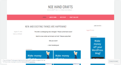 Desktop Screenshot of noeknits.wordpress.com