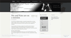 Desktop Screenshot of nicandnate.wordpress.com