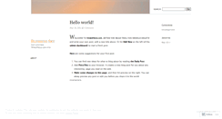 Desktop Screenshot of blushingsky.wordpress.com