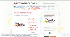Desktop Screenshot of piccoloprincipeonlus.wordpress.com