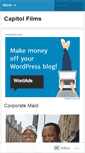 Mobile Screenshot of capitolfilms.wordpress.com