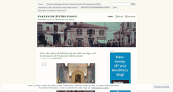 Desktop Screenshot of parzanesepietropaolo.wordpress.com