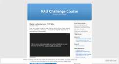 Desktop Screenshot of nauchallengecourse.wordpress.com