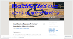 Desktop Screenshot of disabilityrightnow.wordpress.com