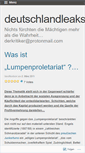 Mobile Screenshot of deutschlandleaks.wordpress.com