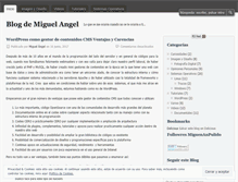 Tablet Screenshot of elblogdemiguelangel.wordpress.com