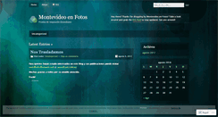 Desktop Screenshot of montevideofoto.wordpress.com