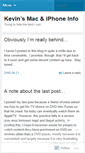 Mobile Screenshot of kevinmcginley.wordpress.com