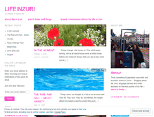 Tablet Screenshot of lifeinzuri.wordpress.com