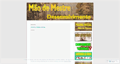 Desktop Screenshot of maodemestre.wordpress.com