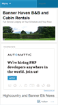 Mobile Screenshot of bannerhaven.wordpress.com
