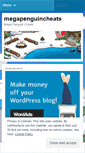 Mobile Screenshot of megapenguincheats.wordpress.com