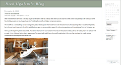 Desktop Screenshot of nickugolini.wordpress.com
