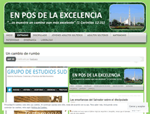 Tablet Screenshot of enposdelaexcelencia.wordpress.com