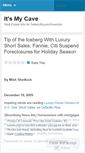 Mobile Screenshot of itsmycave.wordpress.com