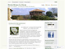 Tablet Screenshot of hotellafigar.wordpress.com