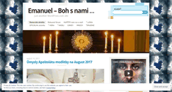 Desktop Screenshot of emanuelbohsnami.wordpress.com