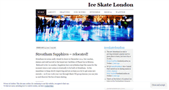 Desktop Screenshot of iceskatelondon.wordpress.com