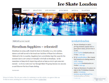 Tablet Screenshot of iceskatelondon.wordpress.com