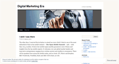 Desktop Screenshot of digitalmarketingeradotcom.wordpress.com