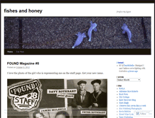 Tablet Screenshot of fishesandhoney.wordpress.com
