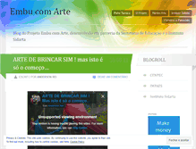 Tablet Screenshot of embucomarte.wordpress.com