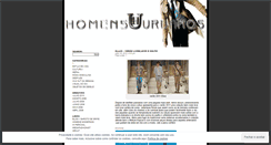 Desktop Screenshot of homensurbanos.wordpress.com