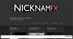 Desktop Screenshot of nicknamfx.wordpress.com