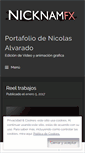 Mobile Screenshot of nicknamfx.wordpress.com