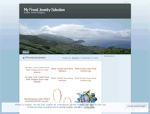 Tablet Screenshot of fine1jewelry.wordpress.com