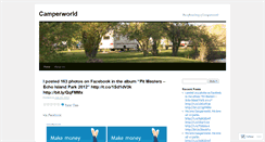 Desktop Screenshot of camperworld.wordpress.com