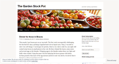 Desktop Screenshot of gardenstockpot.wordpress.com