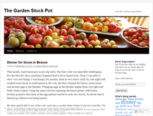 Tablet Screenshot of gardenstockpot.wordpress.com