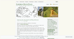 Desktop Screenshot of earthbagplans.wordpress.com