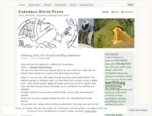 Tablet Screenshot of earthbagplans.wordpress.com