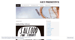 Desktop Screenshot of letsgetprimitiverightnow.wordpress.com
