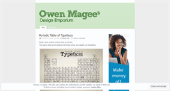 Desktop Screenshot of owenmagee.wordpress.com