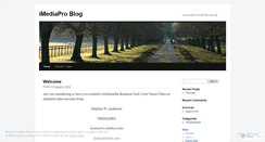 Desktop Screenshot of imediaproblog.wordpress.com