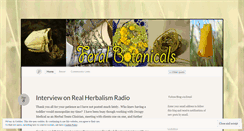 Desktop Screenshot of feralbotanicals.wordpress.com